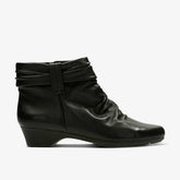 Matron Ella Ankle Boot Black Leather | Clarks