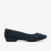 Candra Light Navy Suede | Clarks For Sale