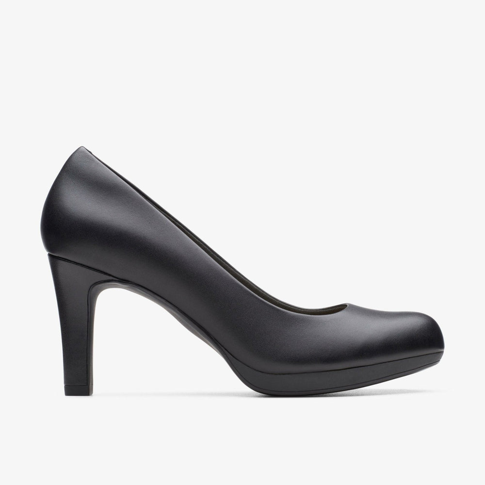 Adriel Viola Black Leather | Clarks US
