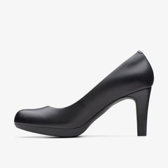 Adriel Viola Black Leather | Clarks US