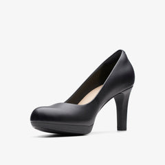 Adriel Viola Black Leather | Clarks US