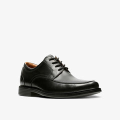 Un Aldric Park Black Leather | Clarks Onsale
