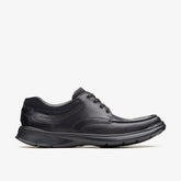 Cotrell Edge Black Smooth Leather | Clarks For Sale