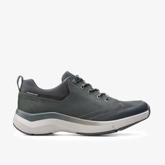 Wave 2.0 Vibe Dark Grey Nubuck | Clarks