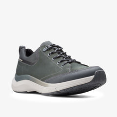 Wave 2.0 Vibe Dark Grey Nubuck | Clarks