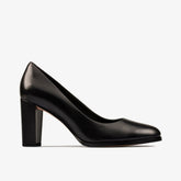 Kaylin Cara 2 Black Leather | Clarks US