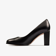 Kaylin Cara 2 Black Leather | Clarks US