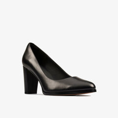 Kaylin Cara 2 Black Leather | Clarks US