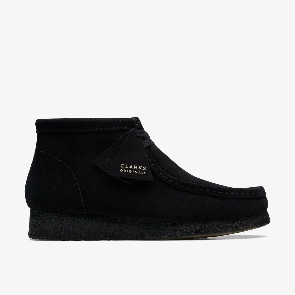 Wallabee Boot Black Suede | Clarks Sale