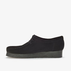 Wallabee Black Suede | Clarks US