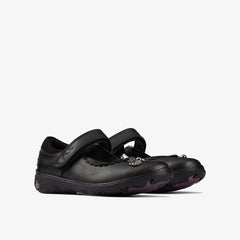 Sea Shimmer Toddler Black Leather | Clarks Onsale