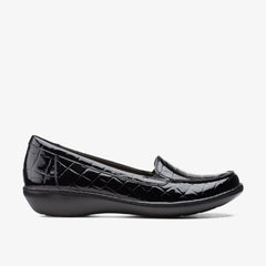 Ashland Jam Black Patent/Crocodile | Clarks Onsale