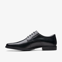 Howard Walk Black Leather | Clarks Discount