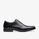 Howard Cap Black Leather | Clarks Discount