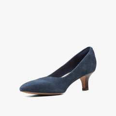 Shondrah Jade Navy Suede | Clarks For Sale