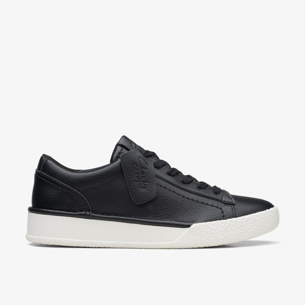 Craft Cup Walk Black Leather | Clarks For Sale