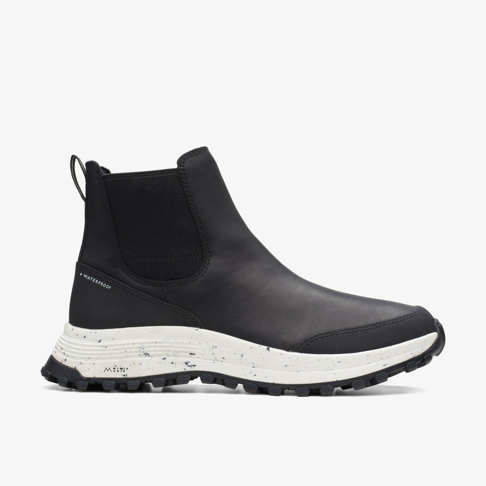 ATL Trek Up Waterproof Black Leather | Clarks