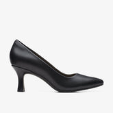 Kataleyna Gem Black Leather | Clarks