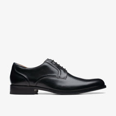 Craft Arlo Lace Black Leather | Clarks Discount