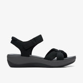 Arla Shore Black Textile | Clarks Onsale