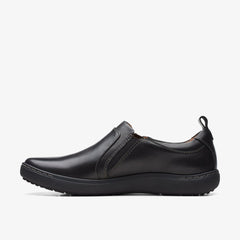 Nalle Lilac Black Leather | Clarks Onsale