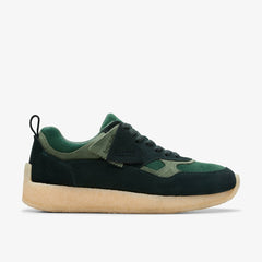 Lockhill Dark Green Combination | Clarks For Sale