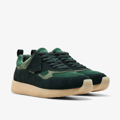 Lockhill Dark Green Combination | Clarks For Sale