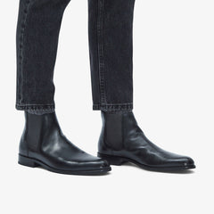 Craft Arlo Top Chelsea Boot Black Leather | Clarks