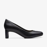 Kyndall Iris Black Leather | Clarks Onsale