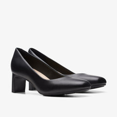 Kyndall Iris Black Leather | Clarks Onsale