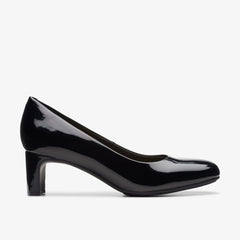 Kyndall Iris Black Patent | Clarks Sale