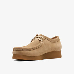 Wallabee EVO Shoe Dark Sand Suede | Clarks US