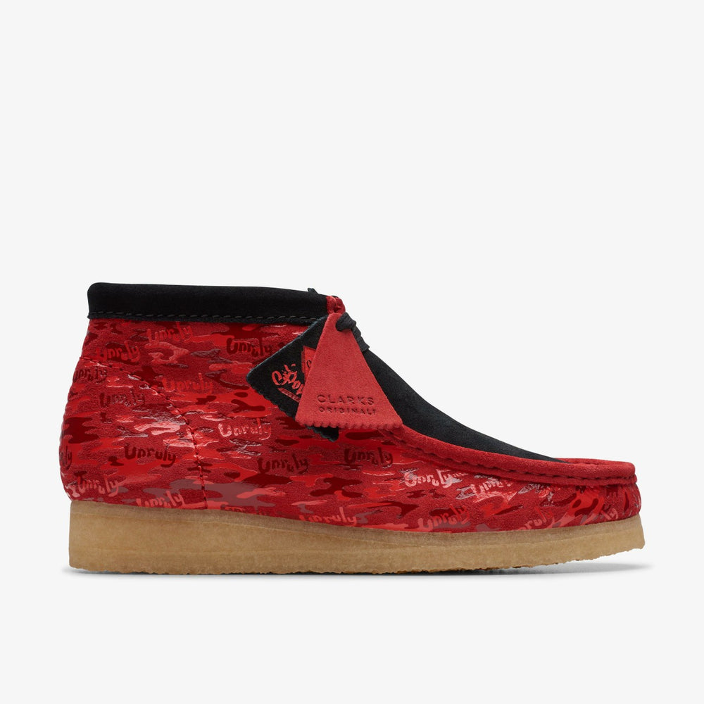 Wallabee Boot Red Camouflage | Clarks Onsale
