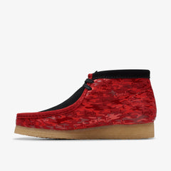 Wallabee Boot Red Camouflage | Clarks Onsale