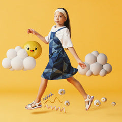 Osian Charm Kid White | Clarks US