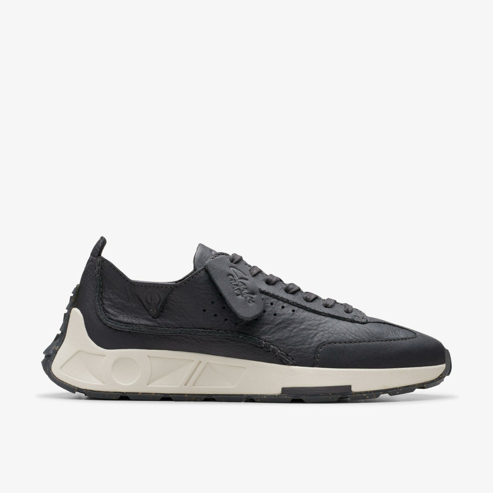 Craft Speed Dark Grey Leather | Clarks Sale