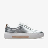 Hollyhock Walk Silver Leather | Clarks Sale