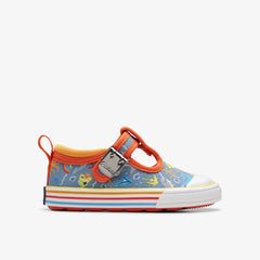 Foxing Fish Toddler Grey Print | Clarks Onsale