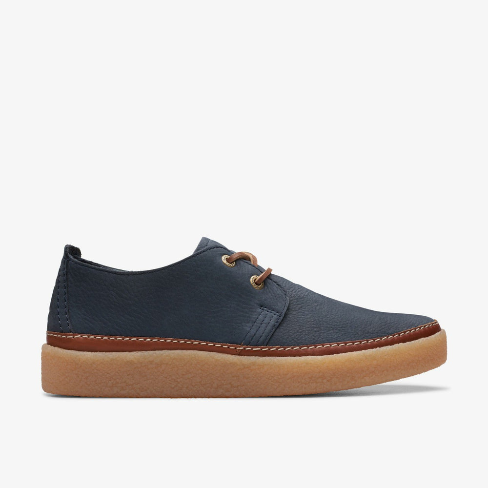 Clarkwood Low Navy Nubuck | Clarks