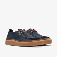 Clarkwood Moc Navy Nubuck | Clarks Onsale
