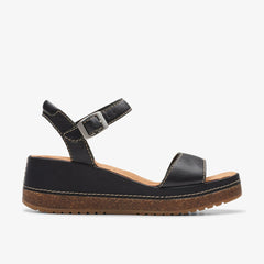 Kassanda Lily Black Leather | Clarks Onsale
