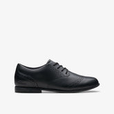 Finja Brogue Older Black Leather | Clarks US