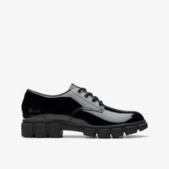Evyn Lace Kid Black Patent | Clarks US