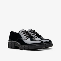 Evyn Lace Kid Black Patent | Clarks US