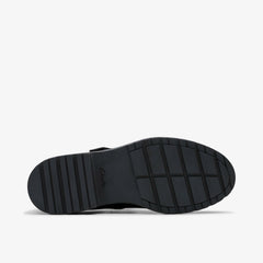Loxham Bar Youth Black Patent | Clarks US