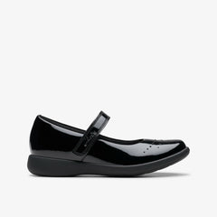 Etch Gem Kid Black Patent | Clarks Sale