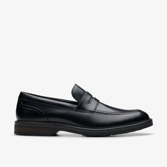 Aldwin Step Loafer Black Leather | Clarks Onsale