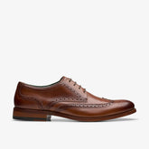 Craft James Tip Brogue Mid Tan Leather | Clarks For Sale