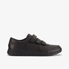 Daze Step 2 Youth Black Leather | Clarks US
