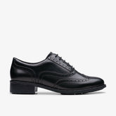 Havisham Oak Black Leather | Clarks Onsale